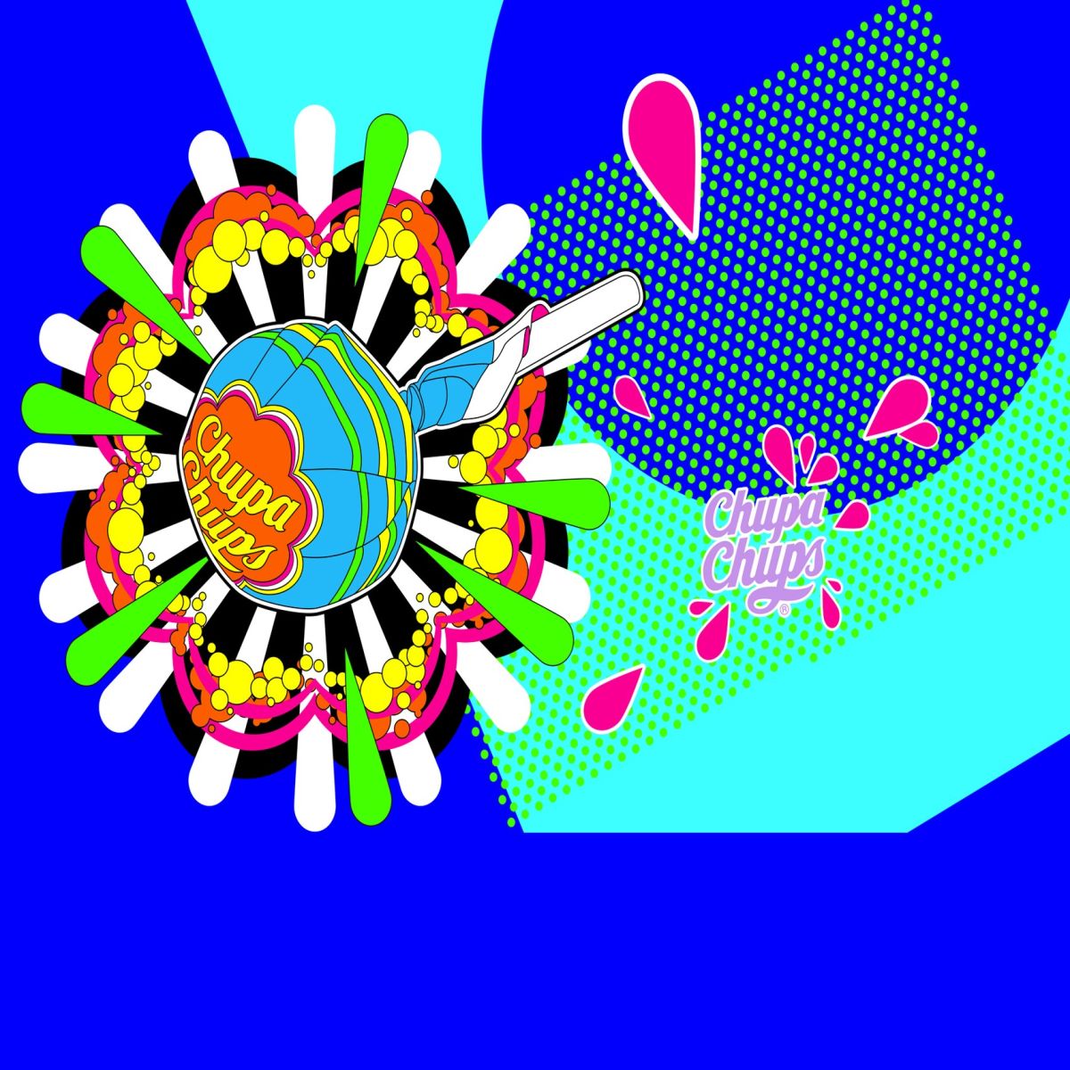 Lot de 4 Boxers Microfibre homme Chupa Chups Imprimé | FREEGUN