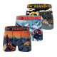 Lot de 3 boxers junior collection Vintage Winter