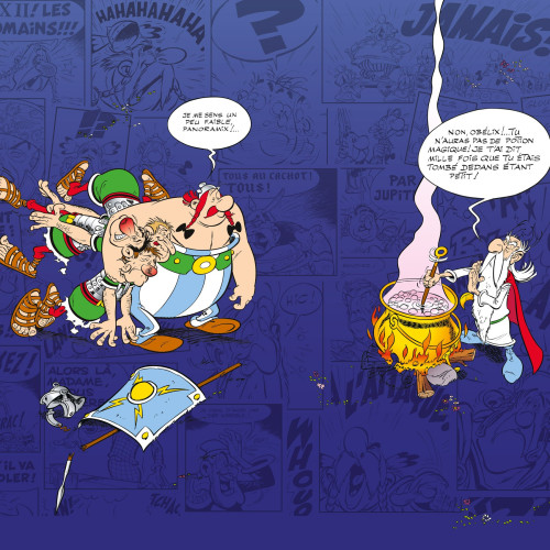 Lot de 4 boxers homme Asterix