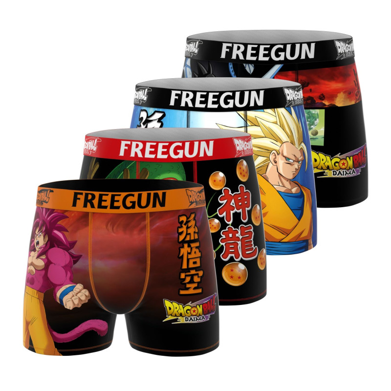 Lot de 4 boxers homme Dragon Ball Daima