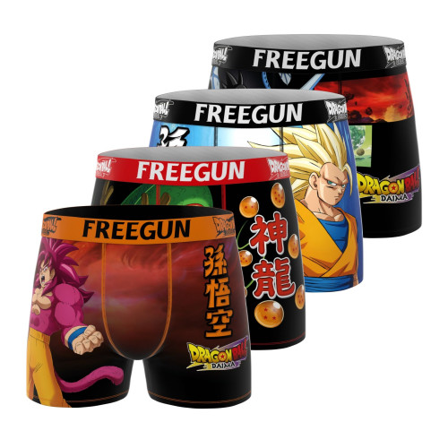Lot de 4 boxers homme Dragon Ball Daima