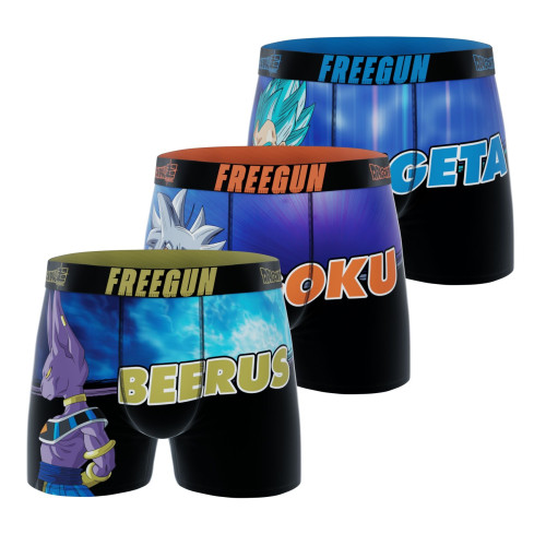 Lot de 3 boxers homme Dragon Ball Super