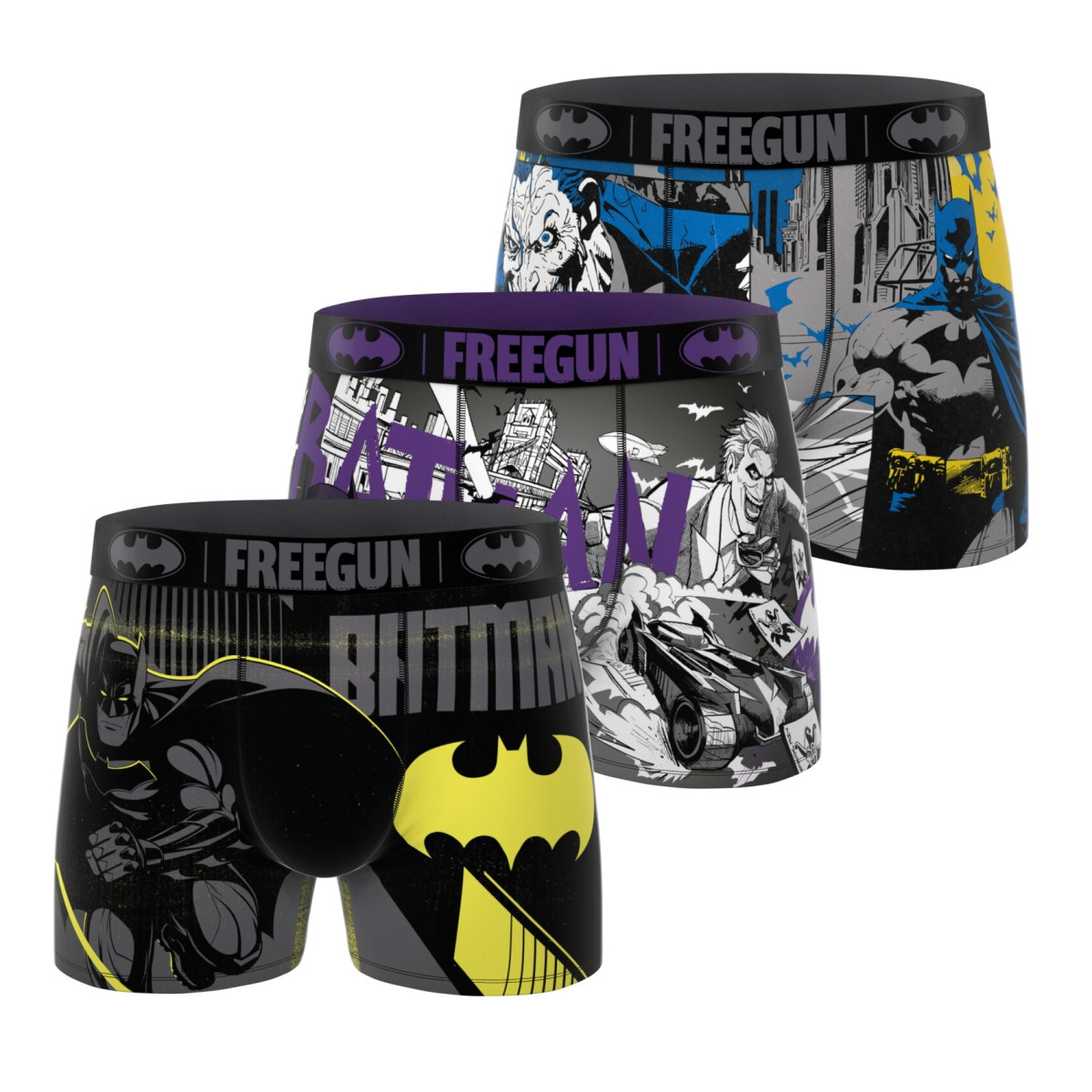 Lot de 3 boxers homme DC Comics