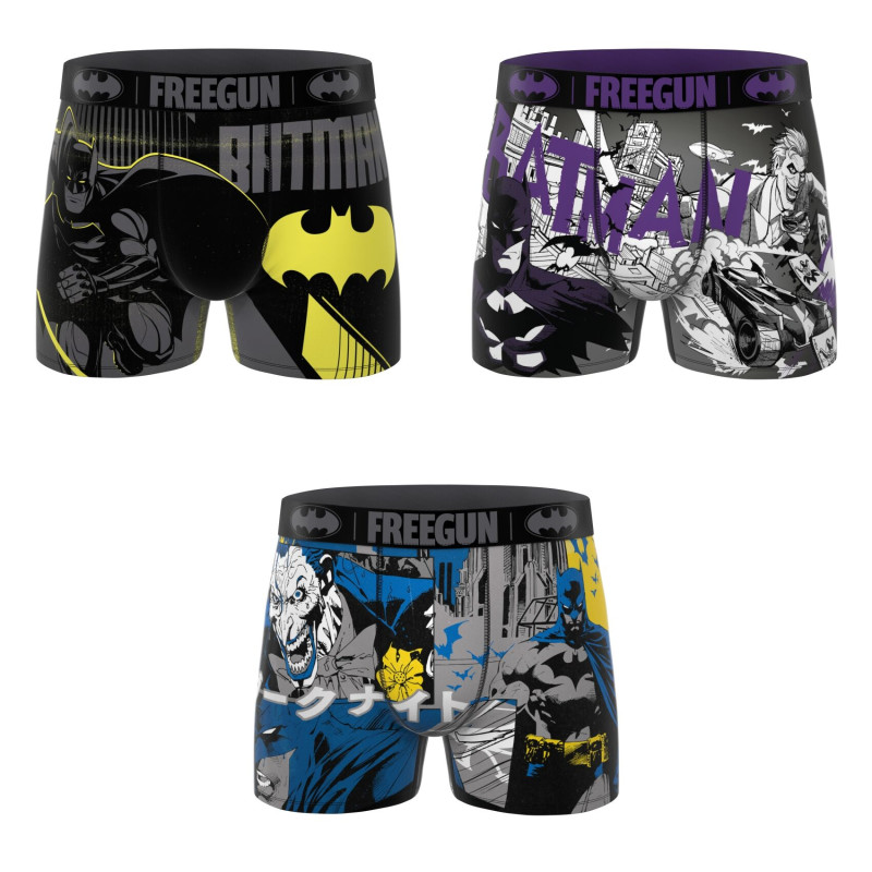Lot de 3 boxers homme DC Comics