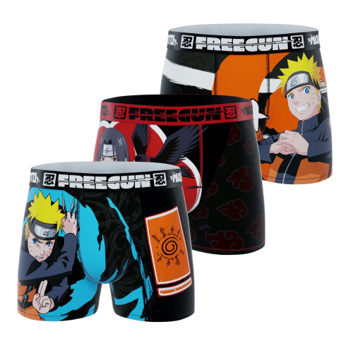 Lot de 3 boxers junior Naruto Shippuden