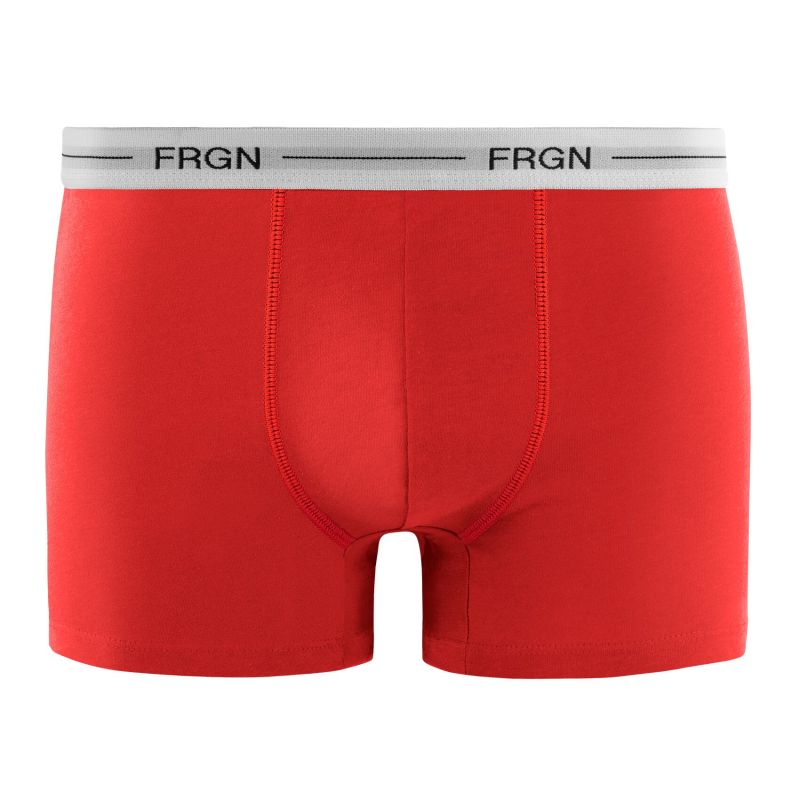 Lot de 3 boxers junior en coton colorés ceinture blanches FRGN