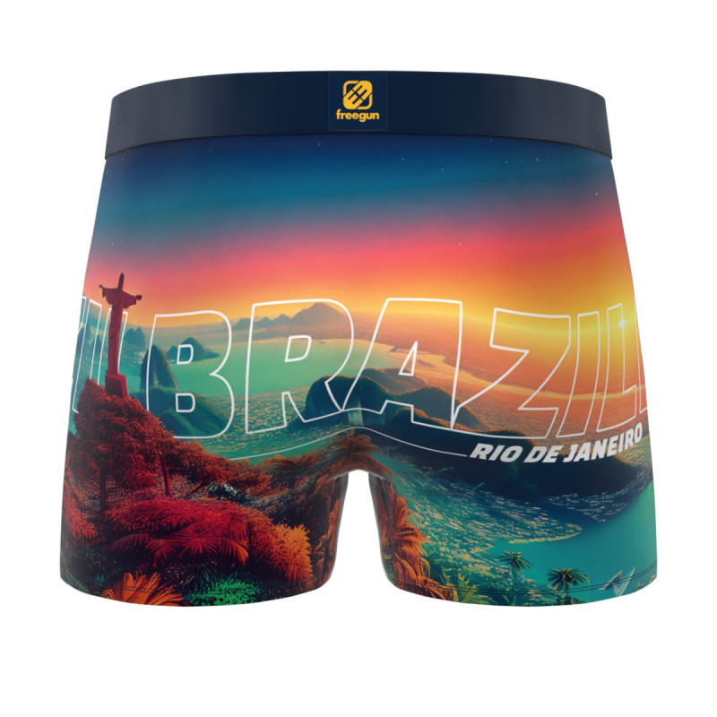 Lot de 3 boxers junior collection World Painting