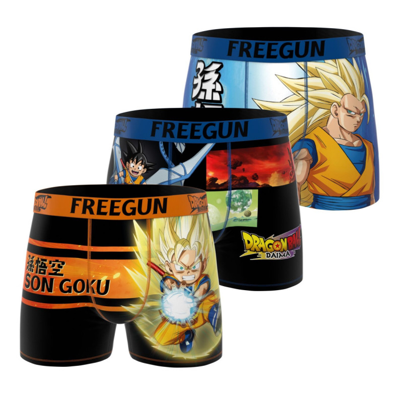 Lot de 3 boxers junior Dragon Ball Daima