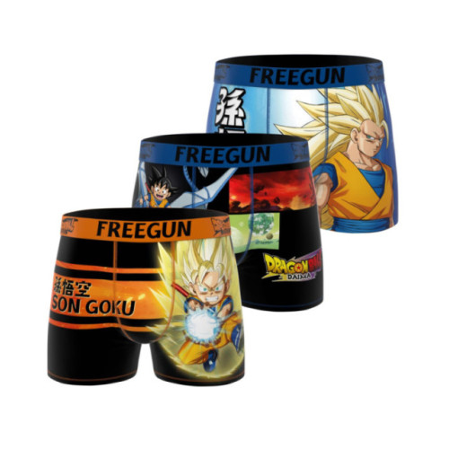 Lot de 3 boxers junior Dragon Ball Daima