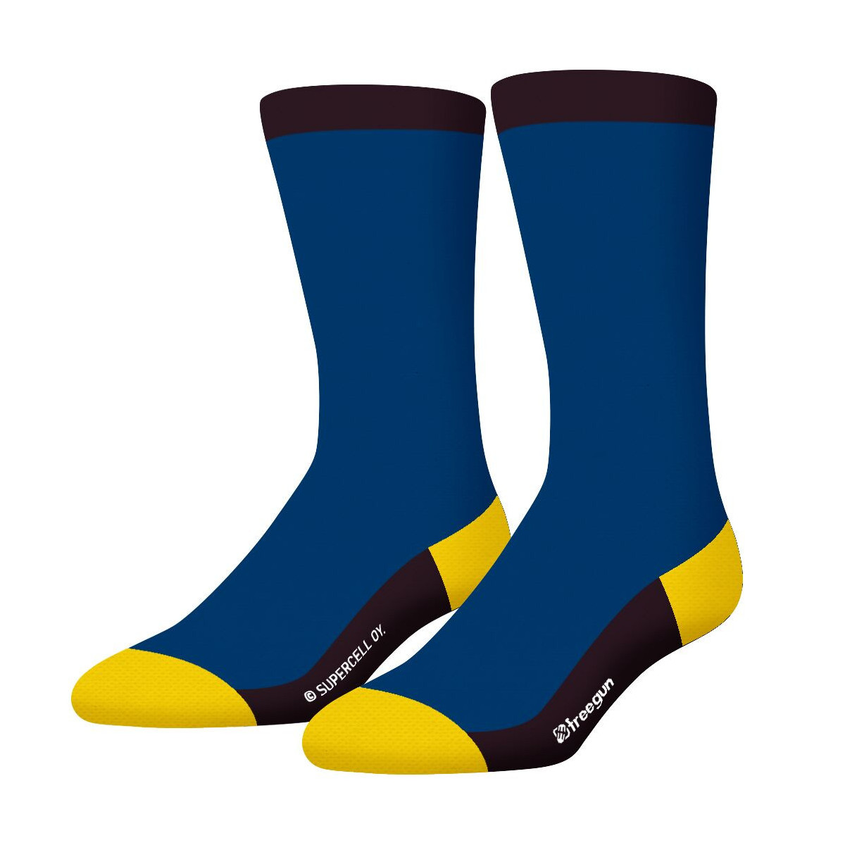 Lot de 4 Paires de Chaussettes garcon Imprimé Brawl Stars - Freegun - Photo 5