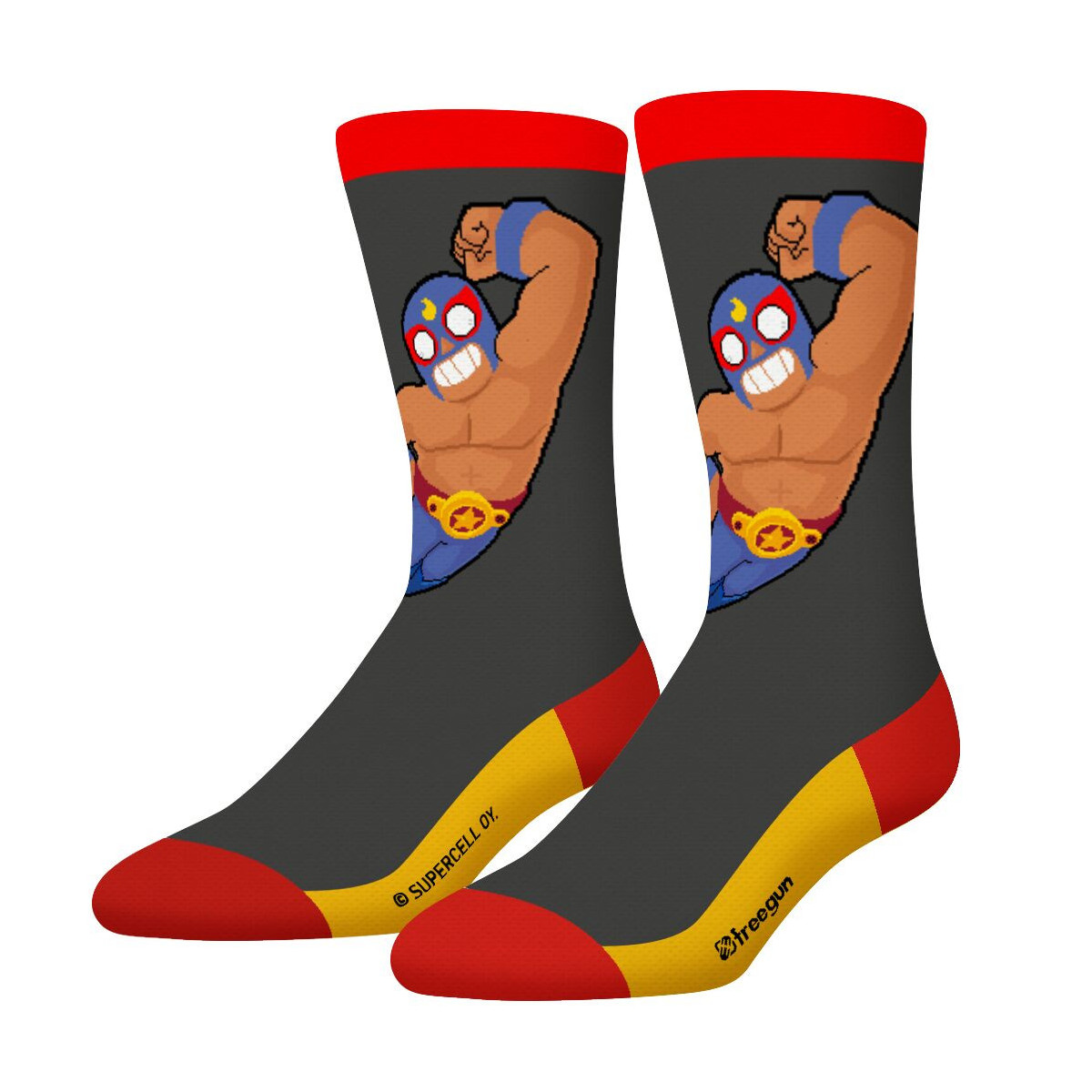 Lot de 4 paires de chaussettes enfant Brawl Stars