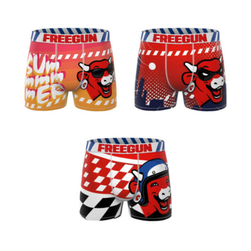 Lot de 3 boxers homme La vache qui rit