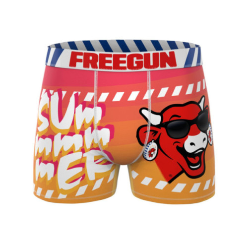 Lot de 3 Boxers Microfibre homme La Vache Qui Rit Imprimé | FREEGUN