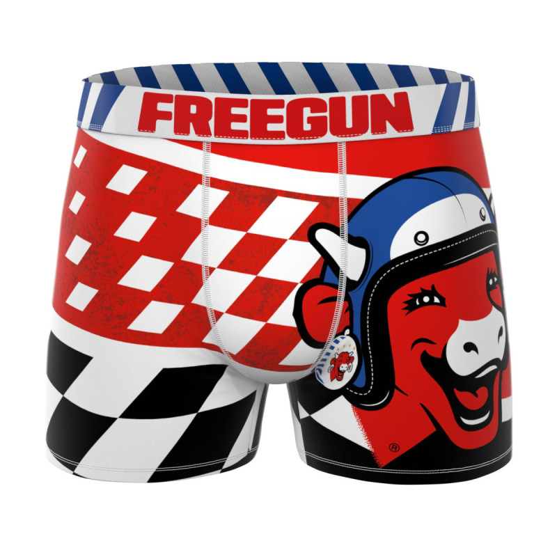 Lot de 3 Boxers Microfibre homme La Vache Qui Rit Imprimé | FREEGUN - Photo 7