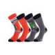 Lot de 4 paires de chaussettes homme Gaston Lagaffe A2 - Photo 2