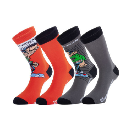 Lot de 4 paires de chaussettes homme Gaston Lagaffe A2 - Photo 2