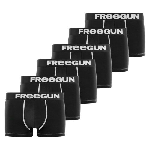 Lot de 6 Boxers Freegun homme microfibre