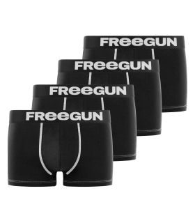 Lot de 4 Boxers Freegun homme microfibre