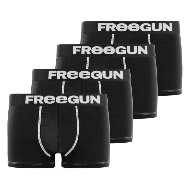 Lot de 4 Boxers Freegun homme microfibre