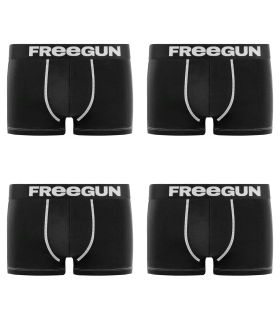 Lot de 4 Boxers Freegun homme microfibre