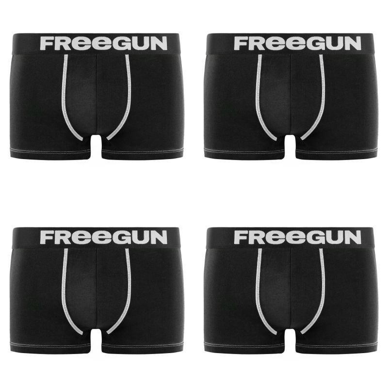 Lot de 4 Boxers Freegun homme microfibre
