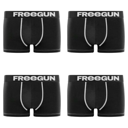 Lot de 4 Boxers Freegun homme microfibre