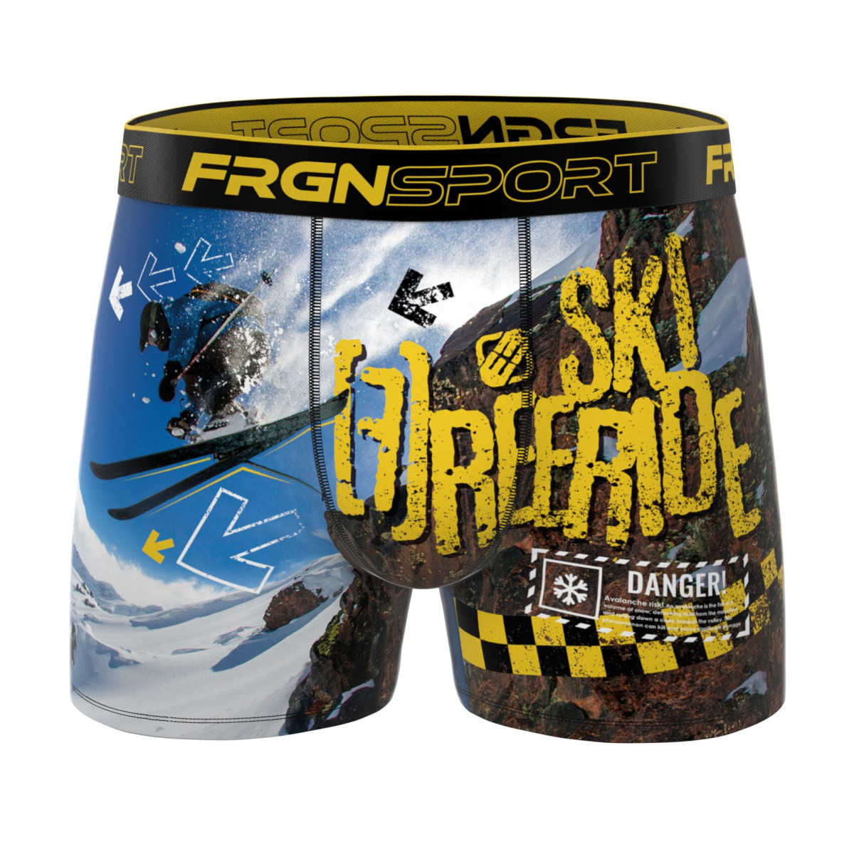 Lot de 3 boxers homme Christmas Adventure Sport Winter Garantie 2 ans