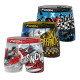 Lot de 3 boxers homme Christmas Adventure Sport Winter Garantie 2 ans