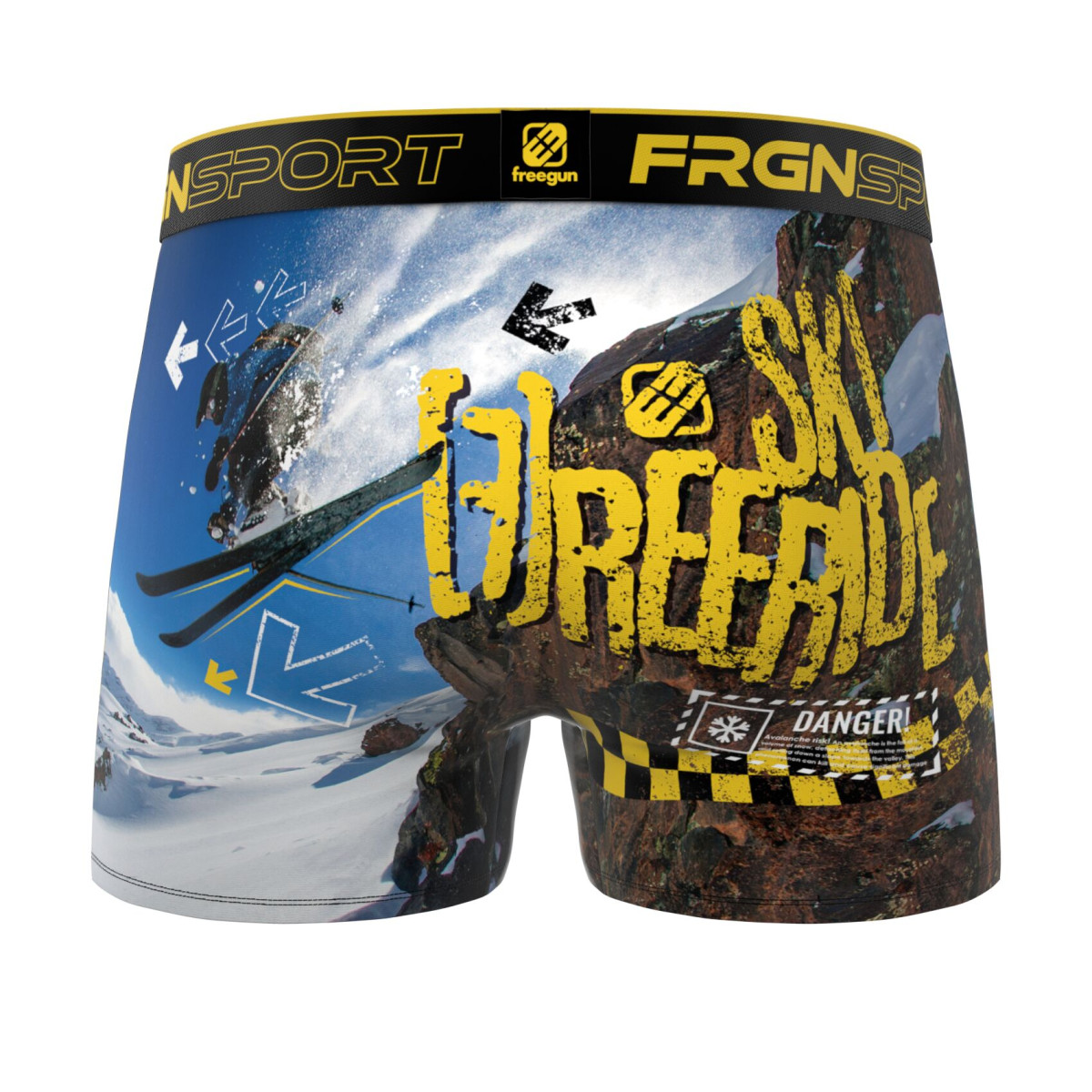 Lot de 3 boxers homme Christmas Adventure Sport Winter Garantie 2 ans