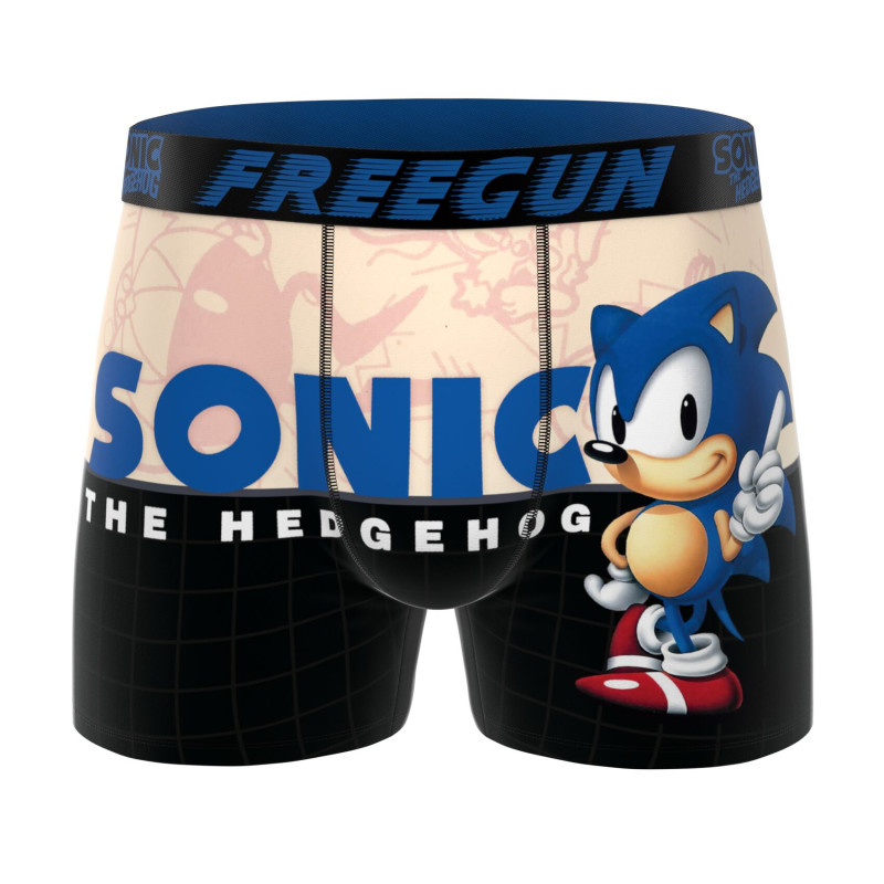 Lot de 3 boxers homme Sonic