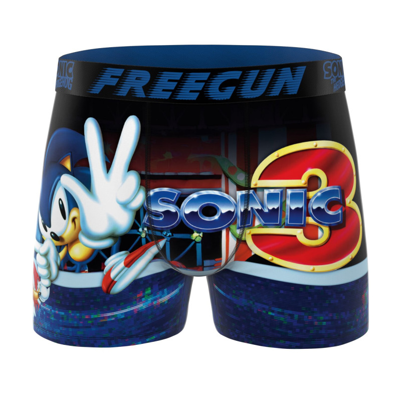 Lot de 3 boxers homme Sonic