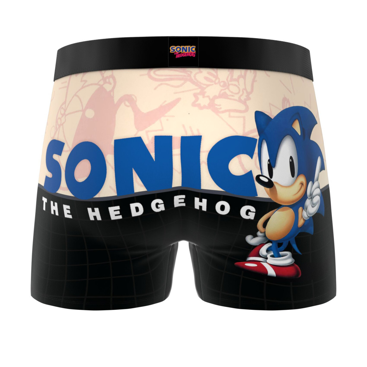 Lot de 3 boxers homme Sonic