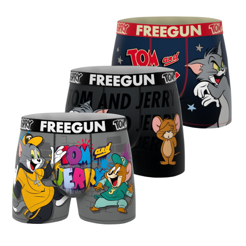 Lot de 3 boxers homme Tom And Jerry