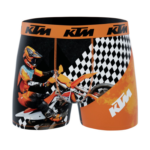 Lot de 4 Boxers Microfibre garcon Ktm | FREEGUN