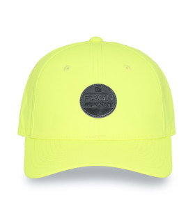 Casquette baseball avec écusson rond PU et réglage par cordon FRGN