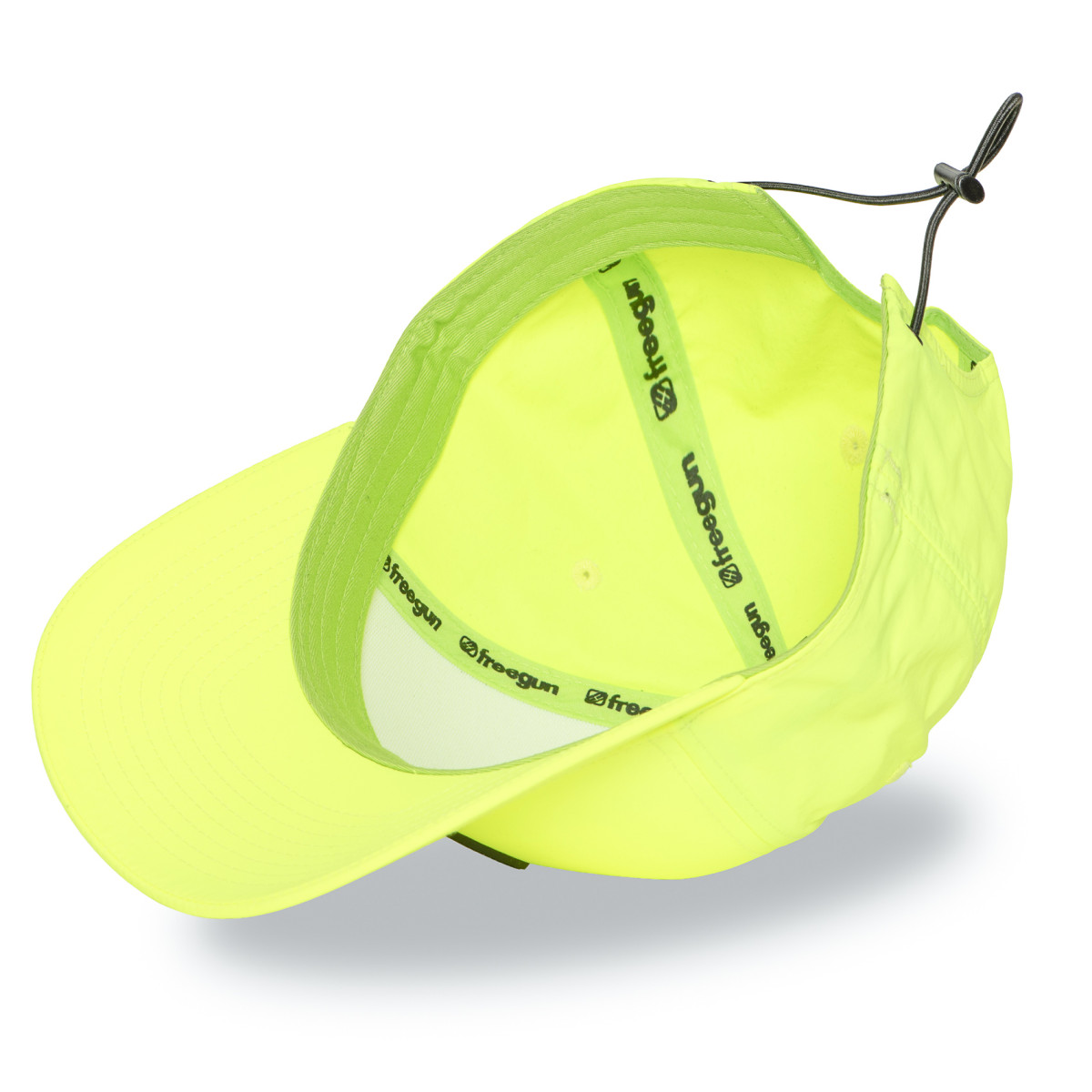 Casquette baseball avec écusson rond PU et réglage par cordon FRGN