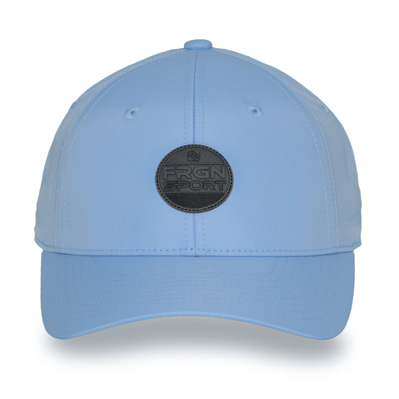 Casquette baseball avec écusson rond PU et réglage par cordon FRGN