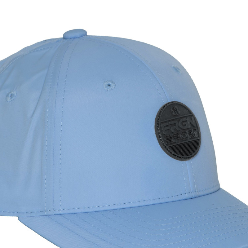 Casquette baseball avec écusson rond PU et réglage par cordon FRGN
