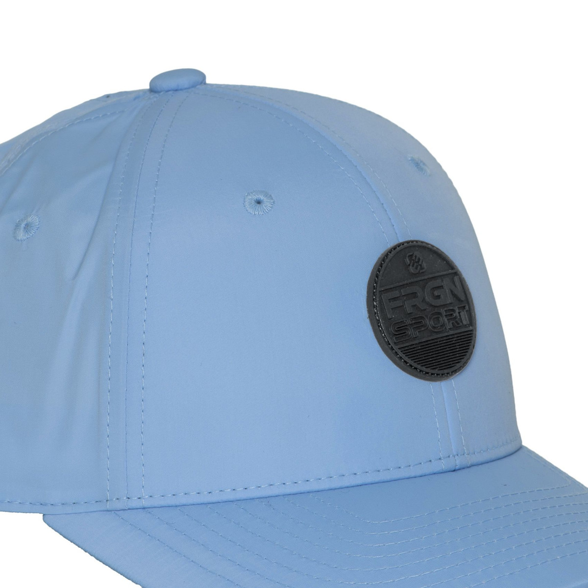 Casquette baseball avec écusson rond PU et réglage par cordon FRGN