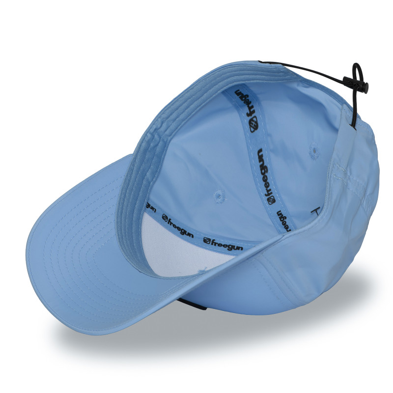 Casquette baseball avec écusson rond PU et réglage par cordon FRGN