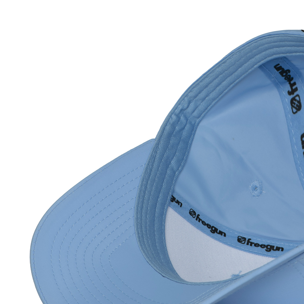 Casquette baseball avec écusson rond PU et réglage par cordon FRGN