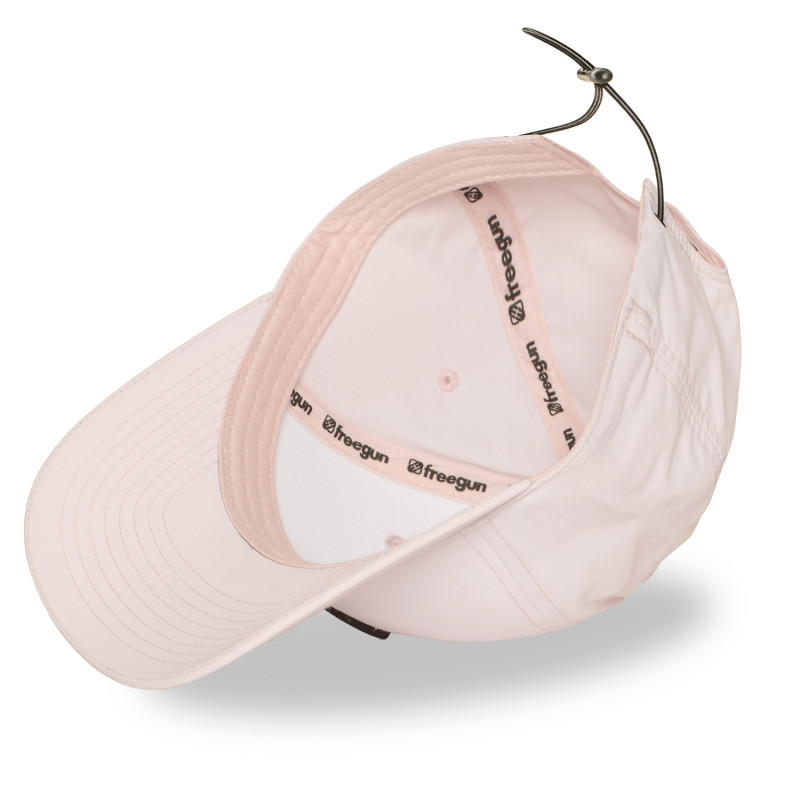 Casquette baseball avec écusson rond PU et réglage par cordon FRGN