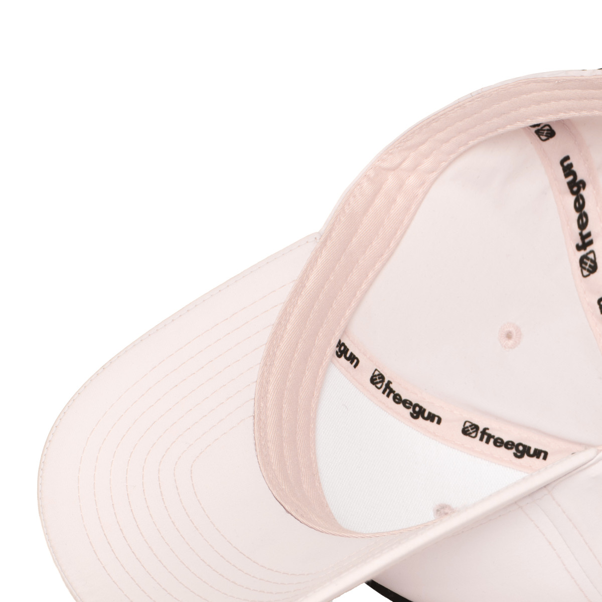 Casquette baseball avec écusson rond PU et réglage par cordon FRGN