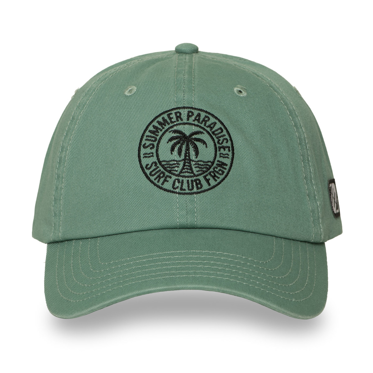 Casquette Dad cap Strapback / Boucle - Verte - Freegun