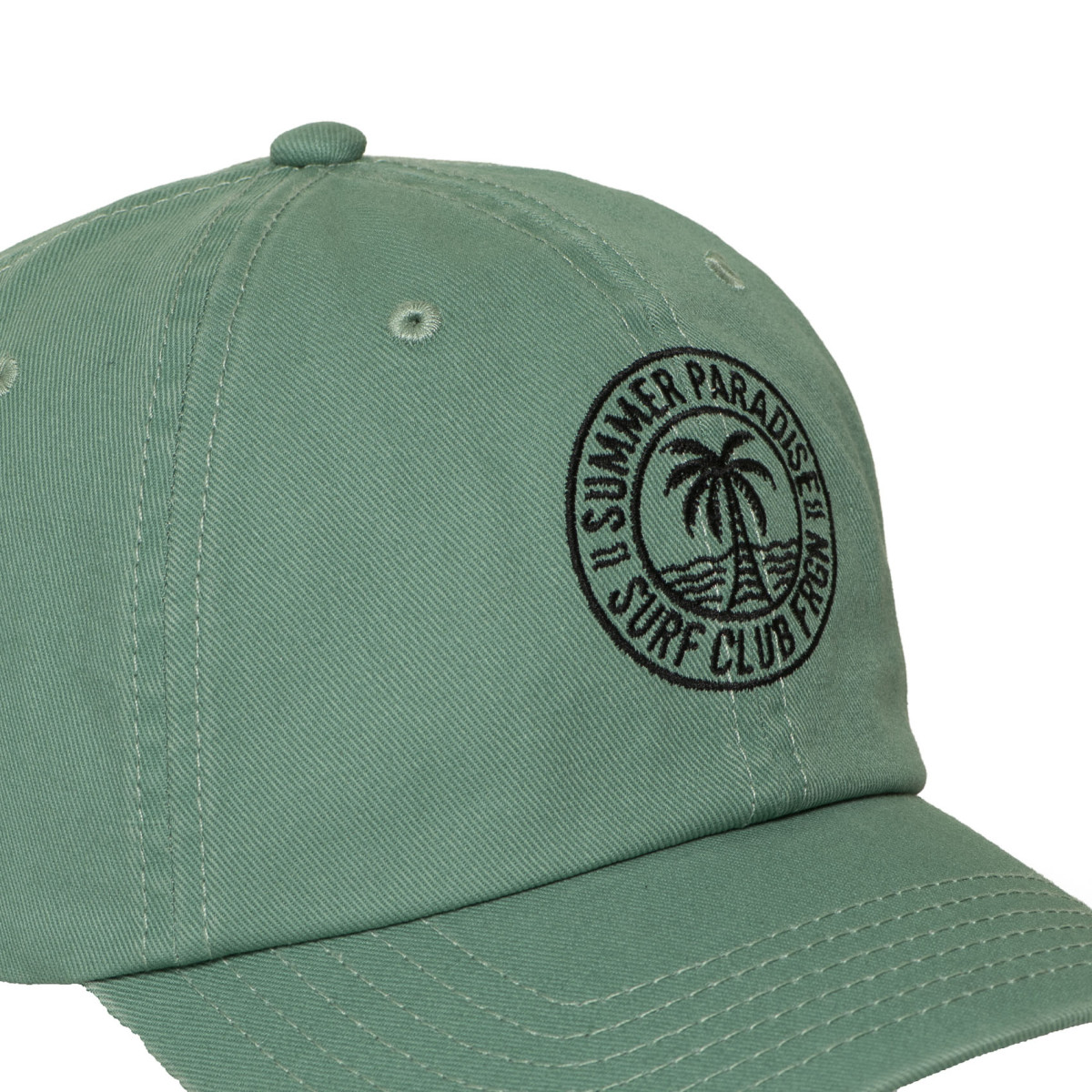 Casquette Dad cap Strapback / Boucle - Verte - Freegun