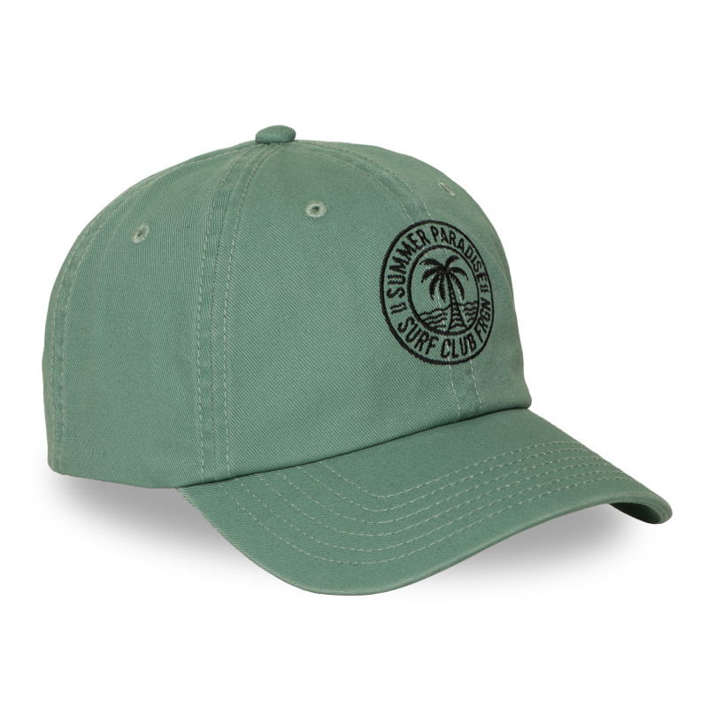 Casquette Dad cap Strapback / Boucle - Verte - Freegun