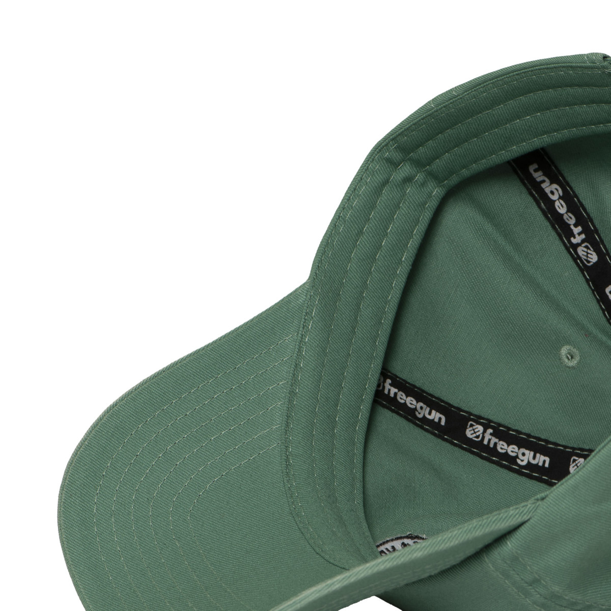 Casquette Dad cap Strapback / Boucle - Verte - Freegun