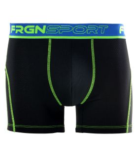 Lot de 4 Boxers Freegun homme Aktiv Noir et Fluo