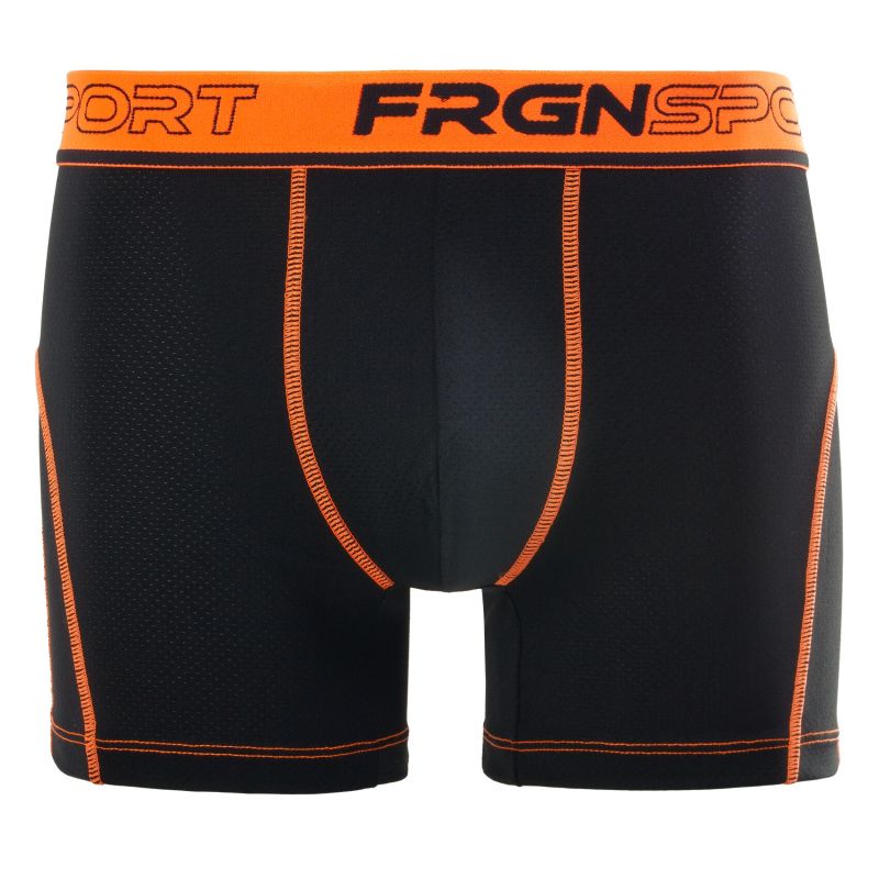 Lot de 4 Boxers Freegun homme Aktiv Noir et Fluo