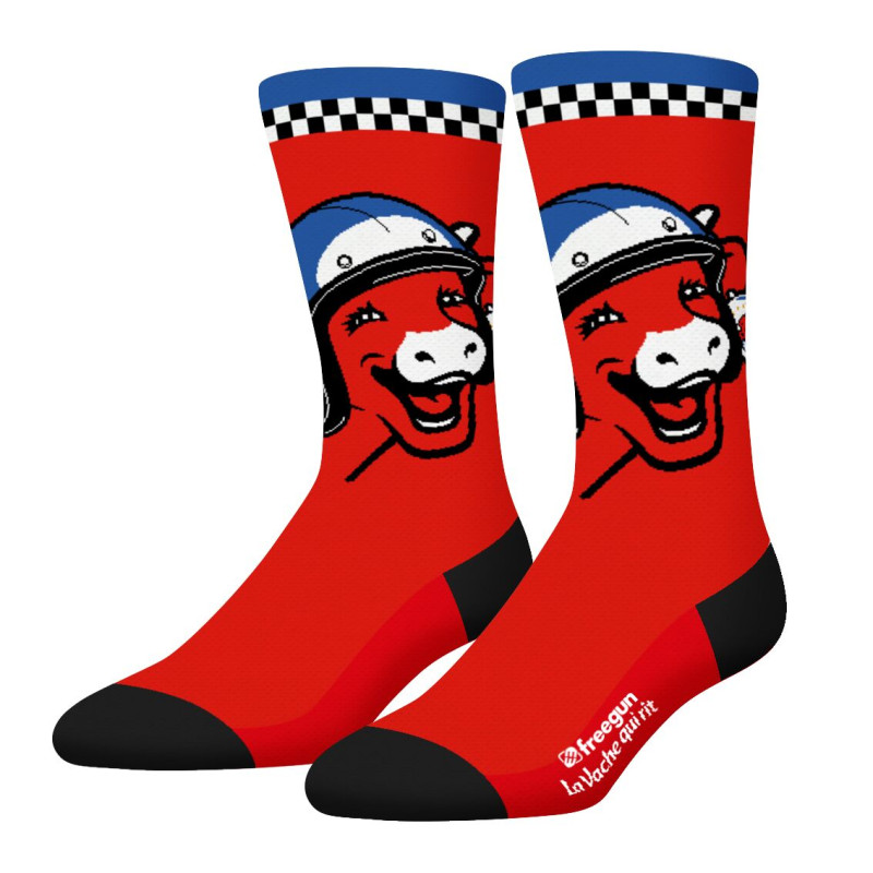 Lot de 4 paires de chaussettes homme La Vache Qui Rit